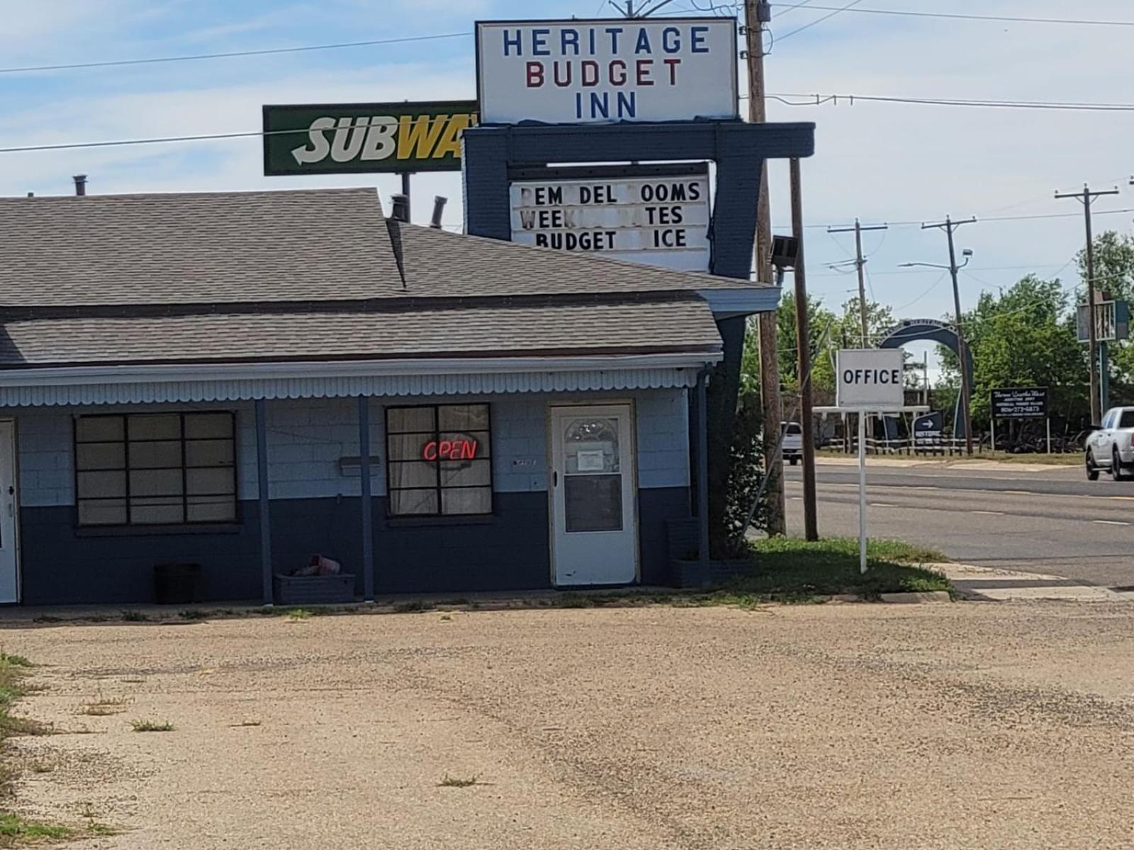 Muleshoe Heritage Budget Inn By Oyo Hwy 84 מראה חיצוני תמונה